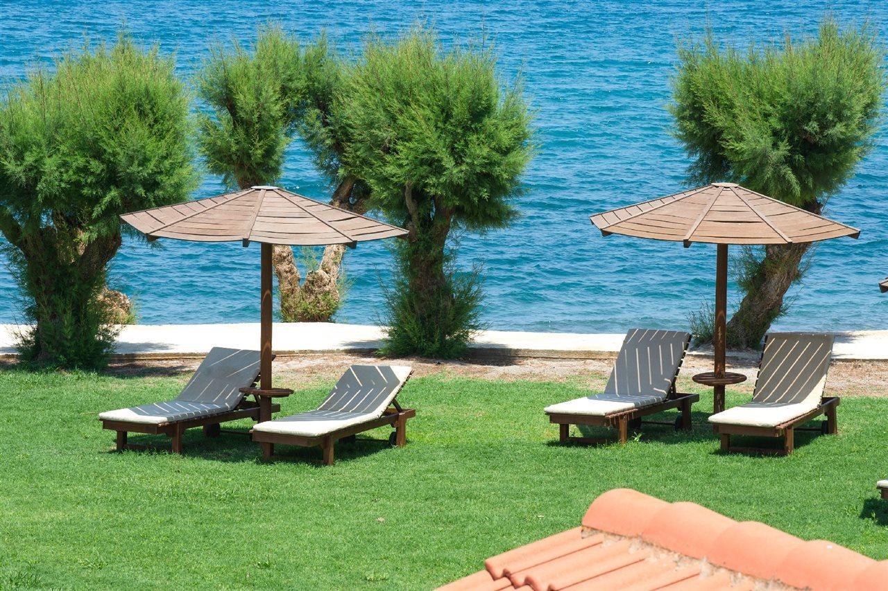 Arion Hotel Kolimvarion Bagian luar foto