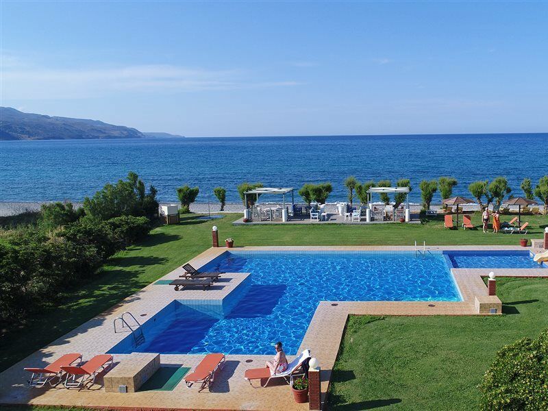 Arion Hotel Kolimvarion Bagian luar foto