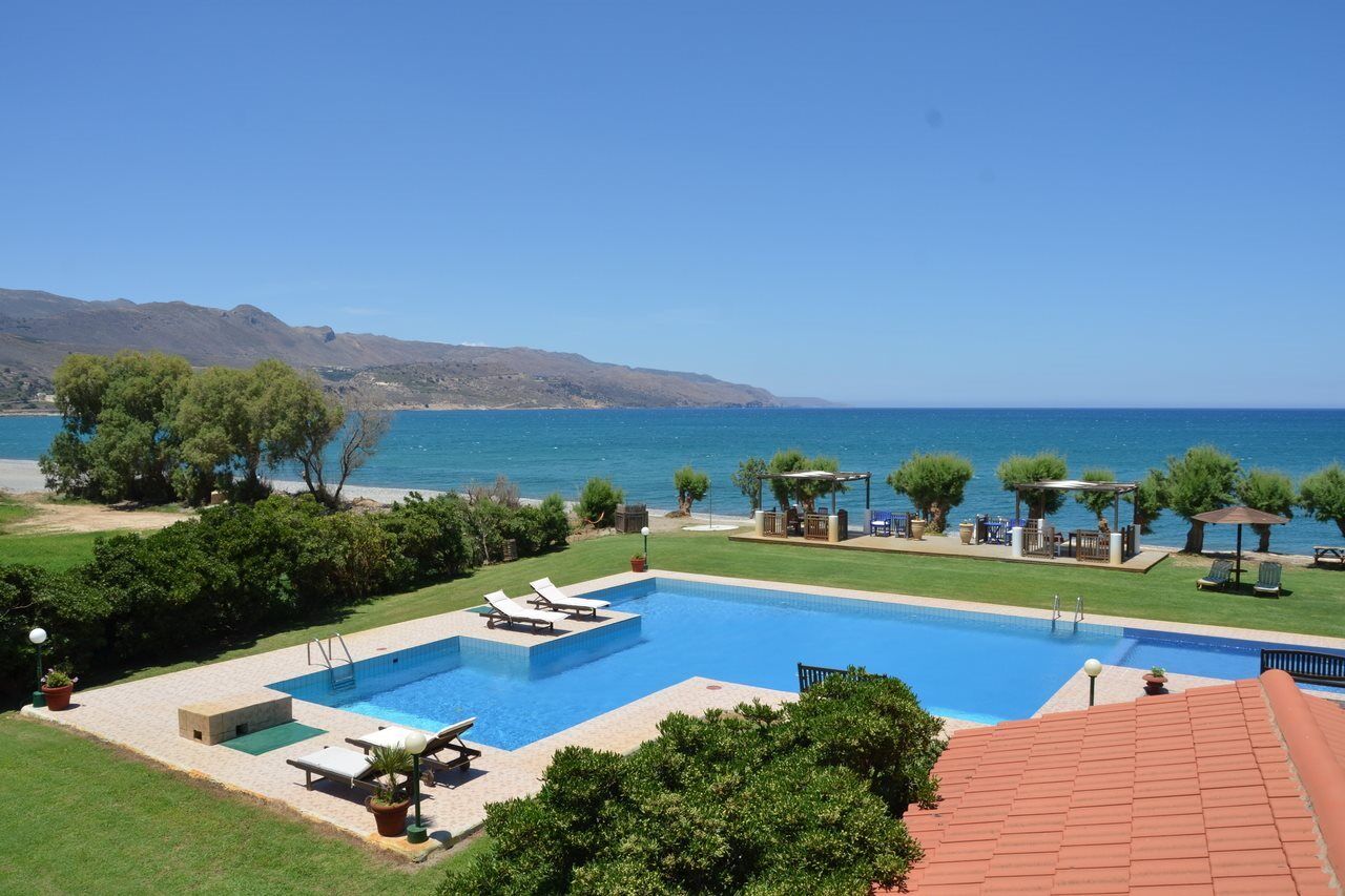 Arion Hotel Kolimvarion Bagian luar foto