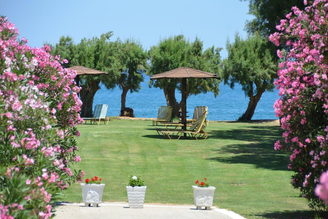 Arion Hotel Kolimvarion Bagian luar foto