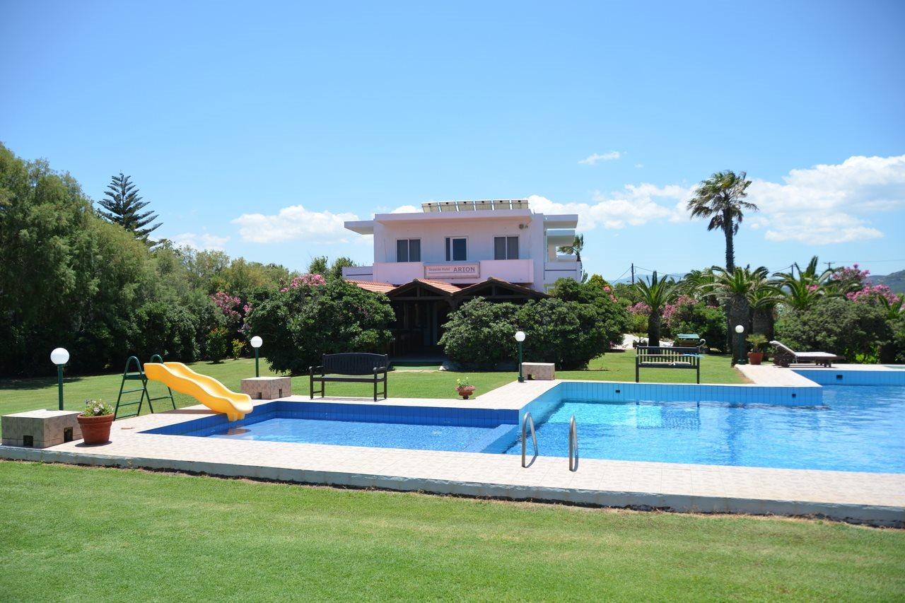 Arion Hotel Kolimvarion Bagian luar foto